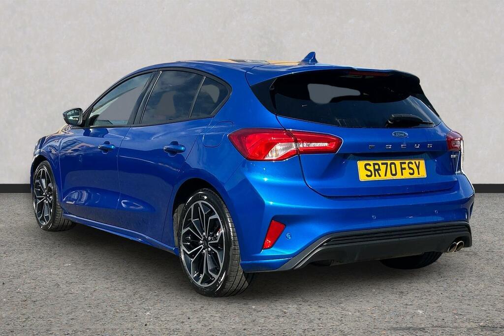 Ford Focus 1.0 Ecoboost Hybrid Mhev 155 St-line X Edition Blue #3