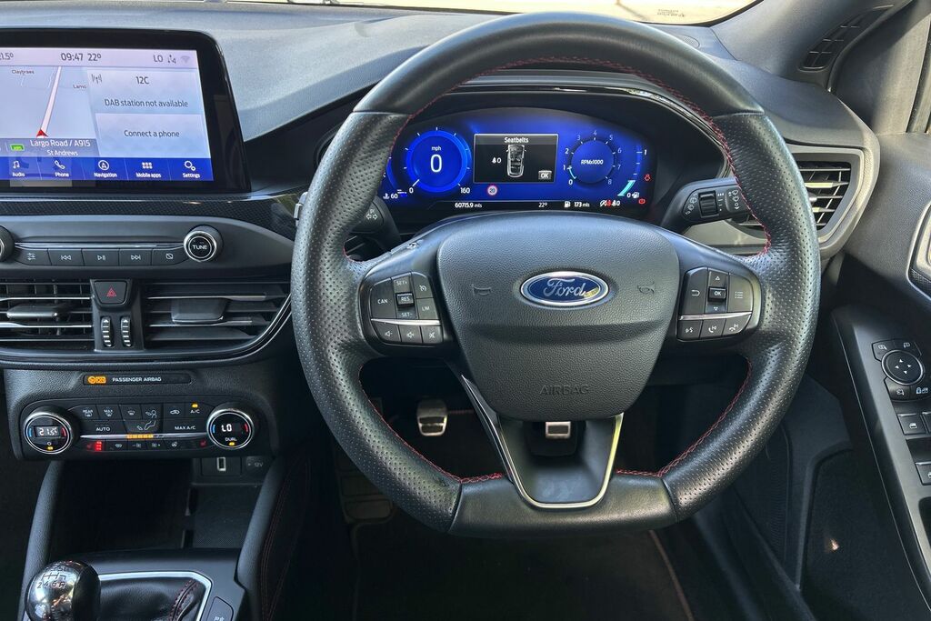 Ford Focus Estate 1.0T Ecoboost Titanium Euro 6 Ss 20 Blue #13