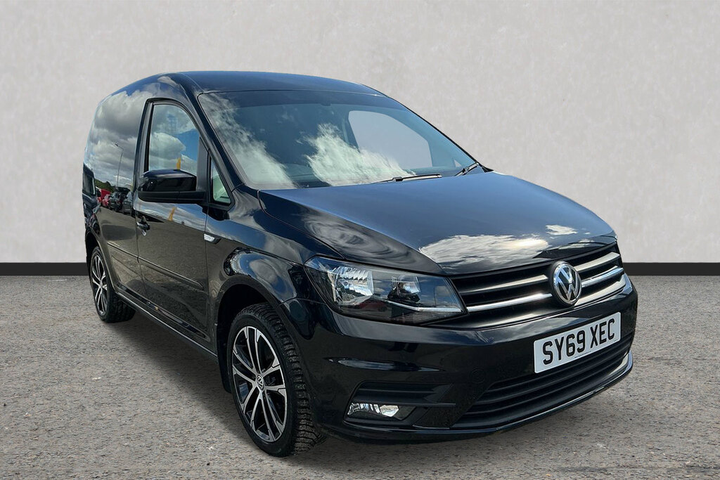 Volkswagen Caddy 2.0 Tdi Bluemotion Tech 102Ps Highline Nav Van Dsg Black