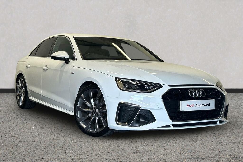 Audi A4 S Line 35 Tfsi 150 Ps S Tronic White