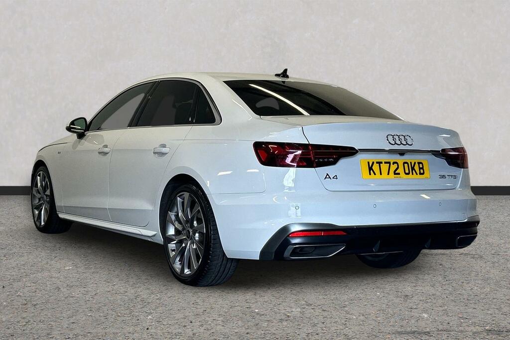 Audi A4 S Line 35 Tfsi 150 Ps S Tronic White #3