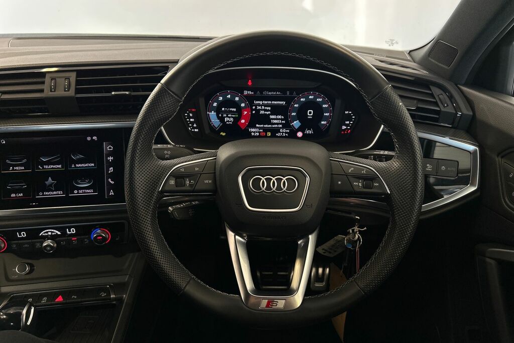 Audi Q3 Audi Q3 Estate 35 Tfsi S Line S Tronic Leathe Black #13