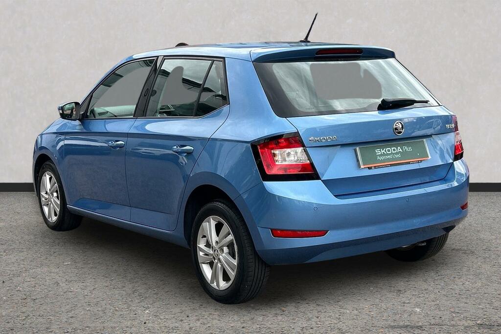 Skoda Fabia 1.0 Tsi 110 Se Dsg Blue #3