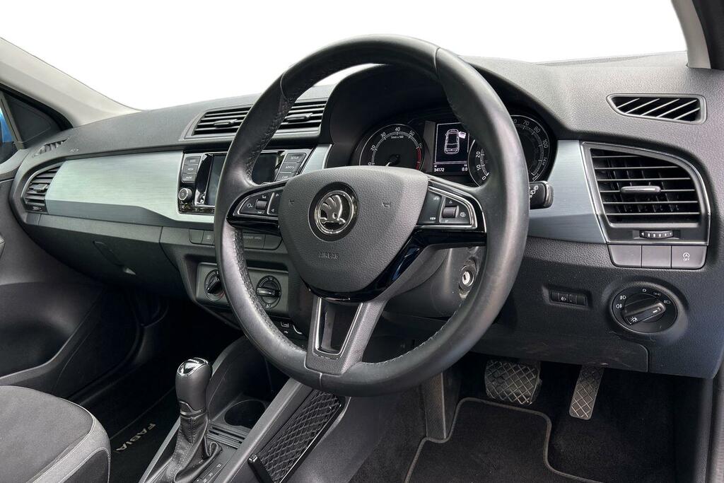 Skoda Fabia 1.0 Tsi 110 Se Dsg Blue #6