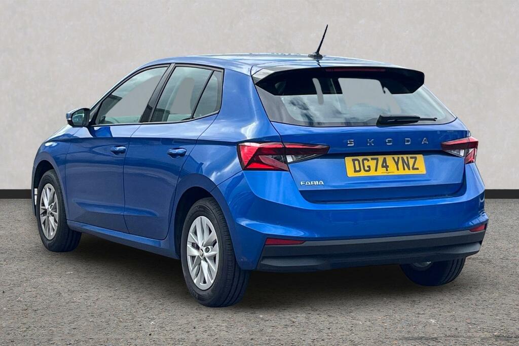 Skoda Fabia 1.0 Tsi 95Ps Se Comfort Blue #3