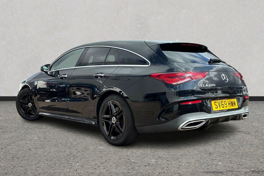Mercedes-Benz CLA Class 220 Amg Line Premium Tip Black #3