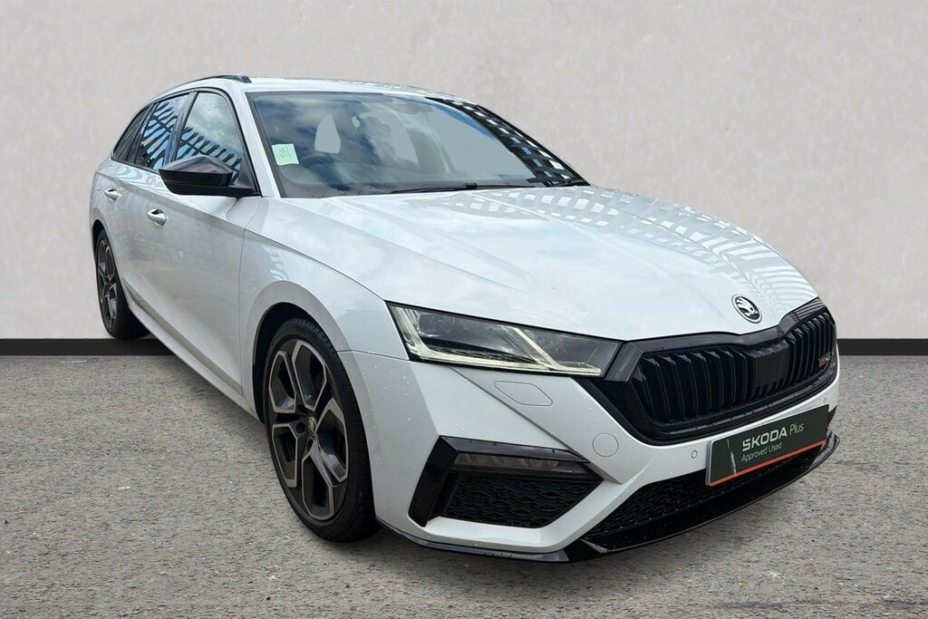 Skoda Octavia 2.0 Tsi Vrs White