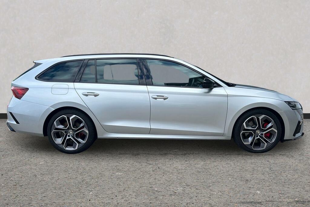 Skoda Octavia 2.0 Tdi 200 Vrs Dsg Silver #4