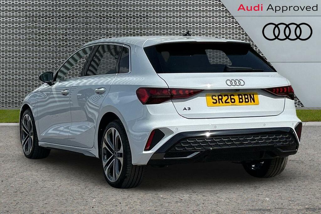 Audi A3 S Line Tfsi E 204 Ps S Tronic SR26BBN White #3