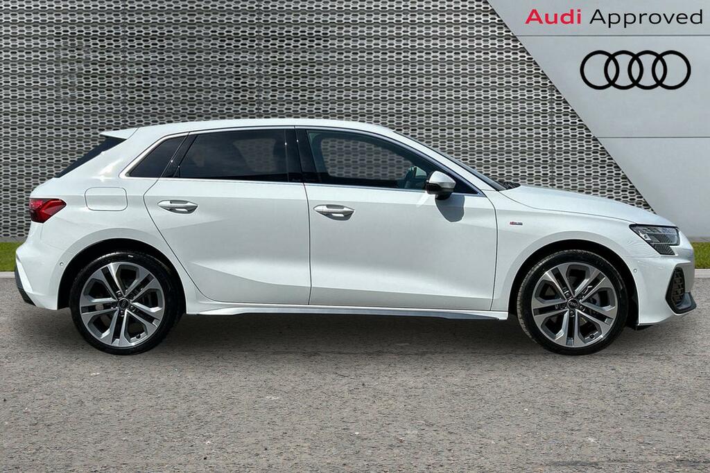 Audi A3 S Line Tfsi E 204 Ps S Tronic SR26BBN White #4