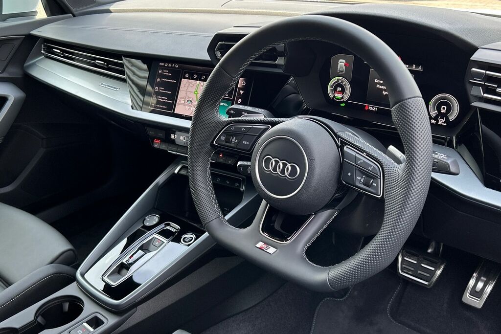 Audi A3 S Line Tfsi E 204 Ps S Tronic SR26BBN White #6