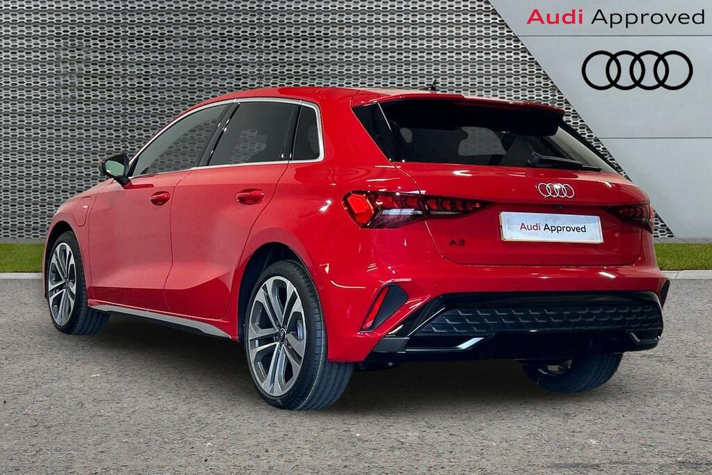 Audi A3 S Line Tfsi E 204 Ps S Tronic SW26HWV Red #3