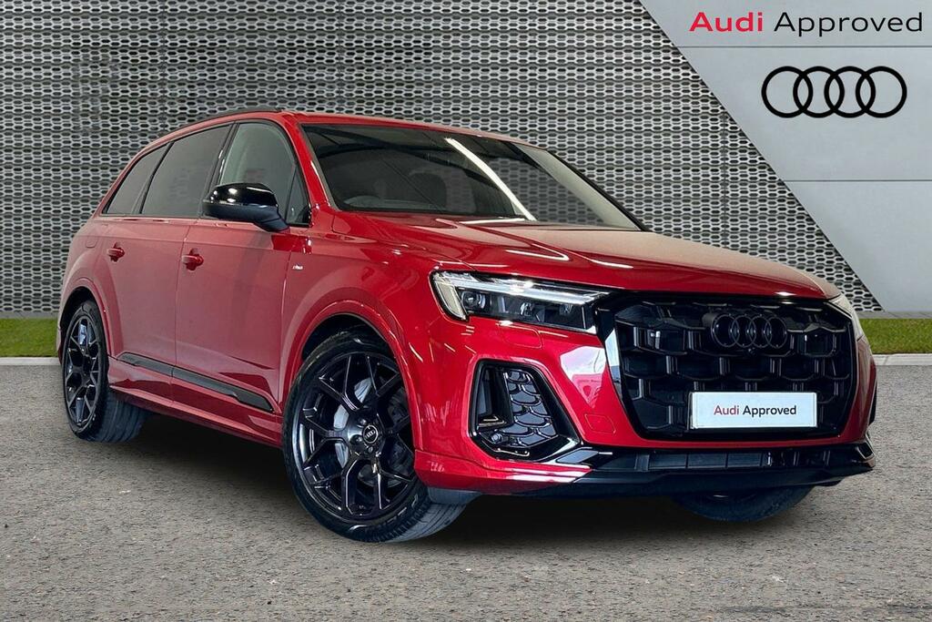 Audi Q7 Suv Black Edition Tdi Quattro 286 Ps Tiptronic Red