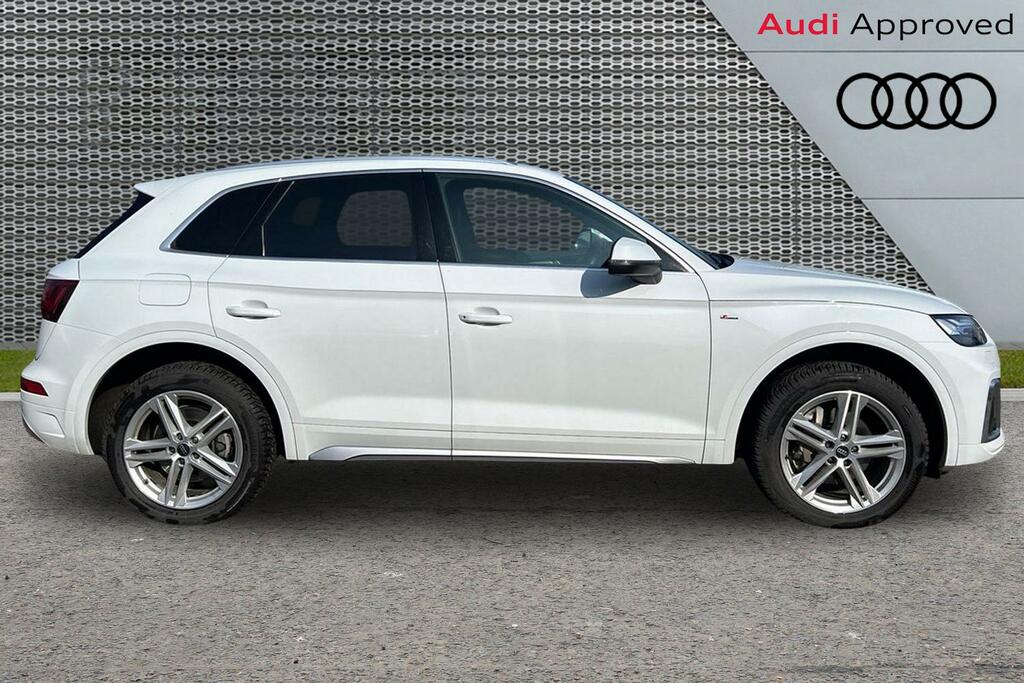 Audi Q5 S Line 40 Tdi Quattro 204 Ps S Tronic White #4