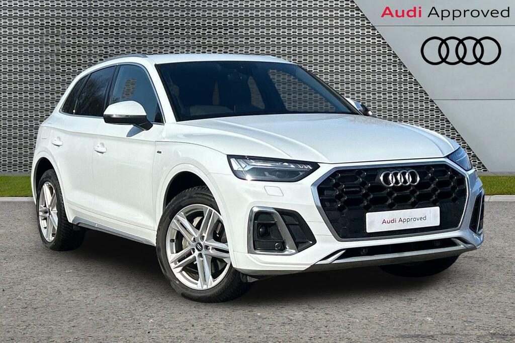 Audi Q5 S Line 40 Tdi Quattro 204 Ps S Tronic White