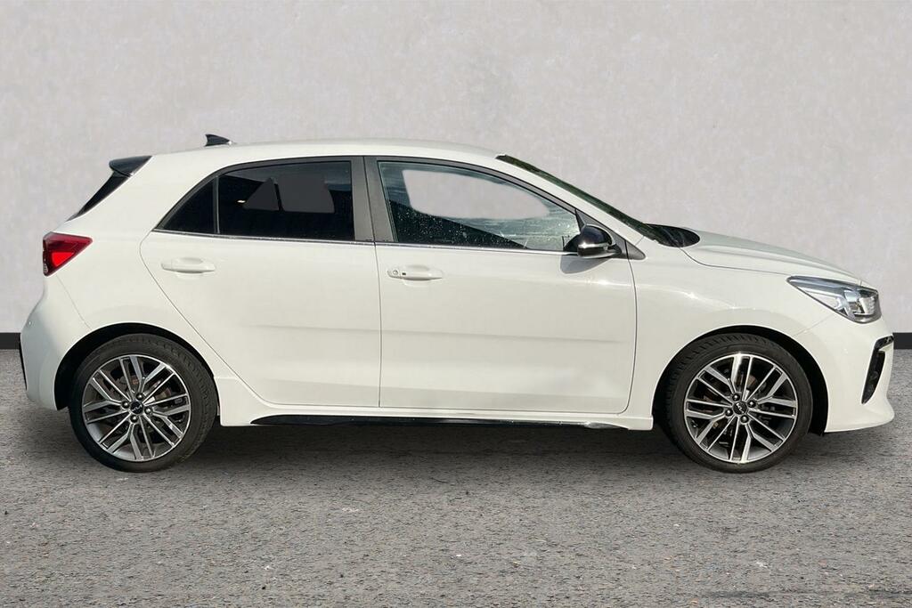 Kia RIO 1.0 T-gdi Mhev Gt-line S Hatchback Hybr White #3