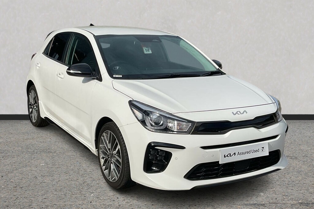 Kia RIO 1.0 T-gdi Mhev Gt-line S Hatchback Hybr White