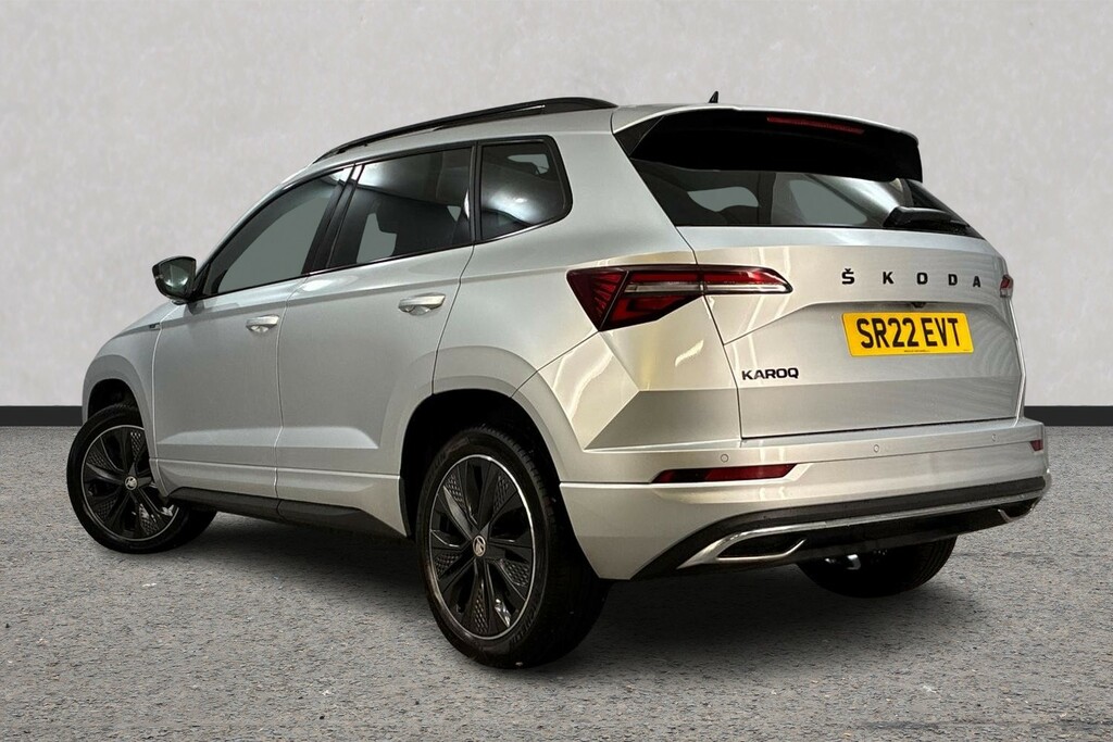 Skoda Karoq 1.5 Tsi Sportline Dsg Silver #3