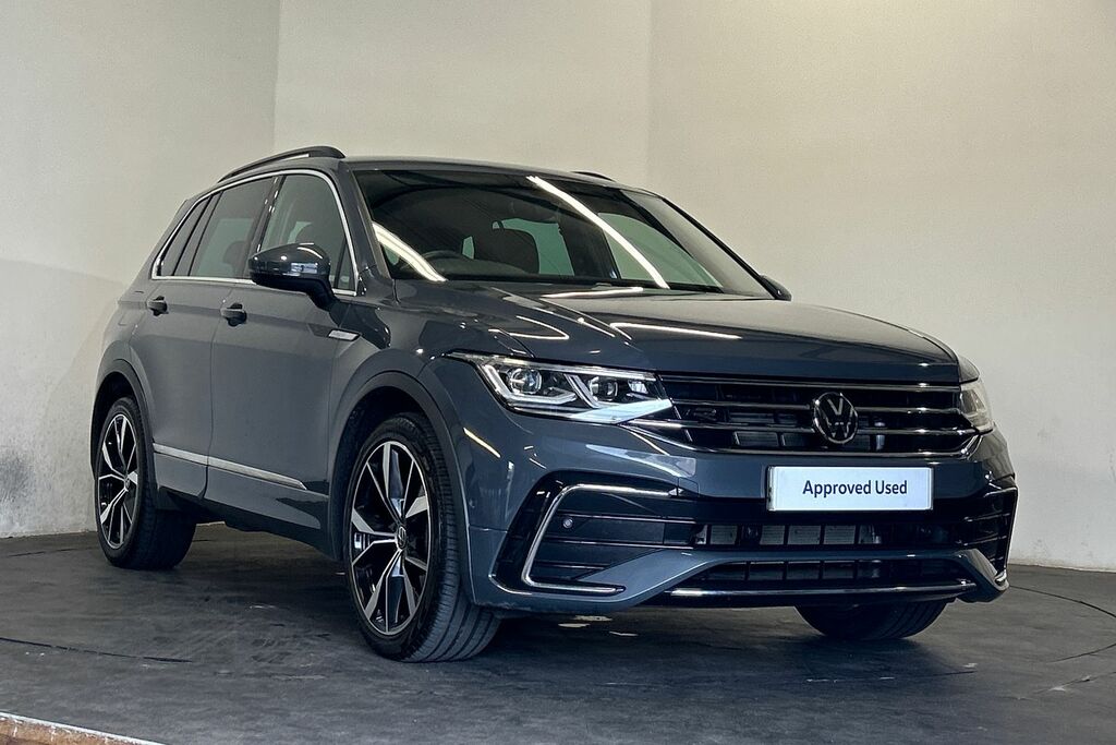 Volkswagen Tiguan Volkswagen Tiguan Estate 1.5 Tsi 150 R-line Ds Grey #1
