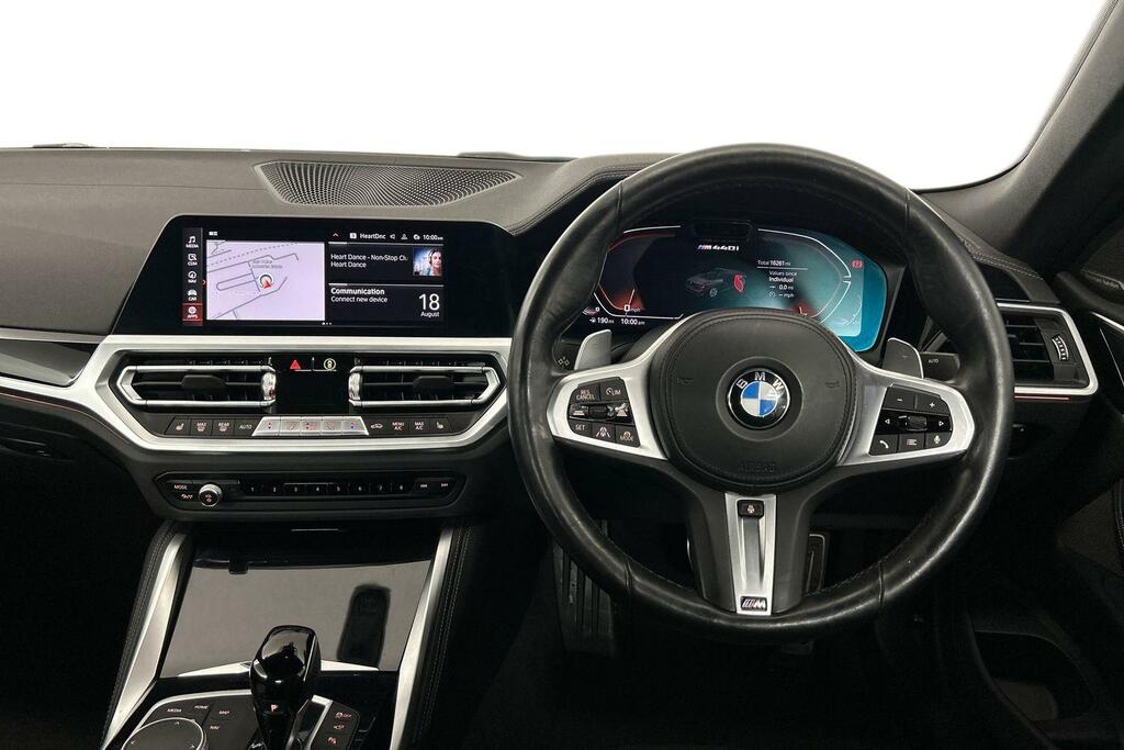 BMW 4 Series M440i Xdrive Convertible Red #5