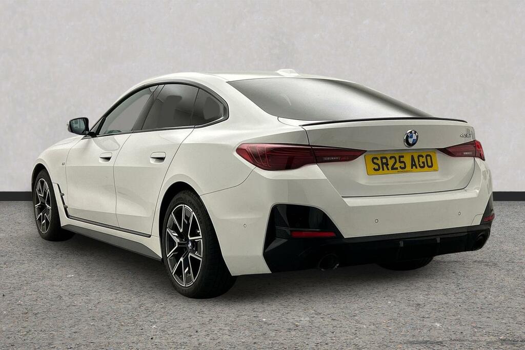 BMW 4 Series Gran Coupe 420I M Sport Gran Coupe White #2