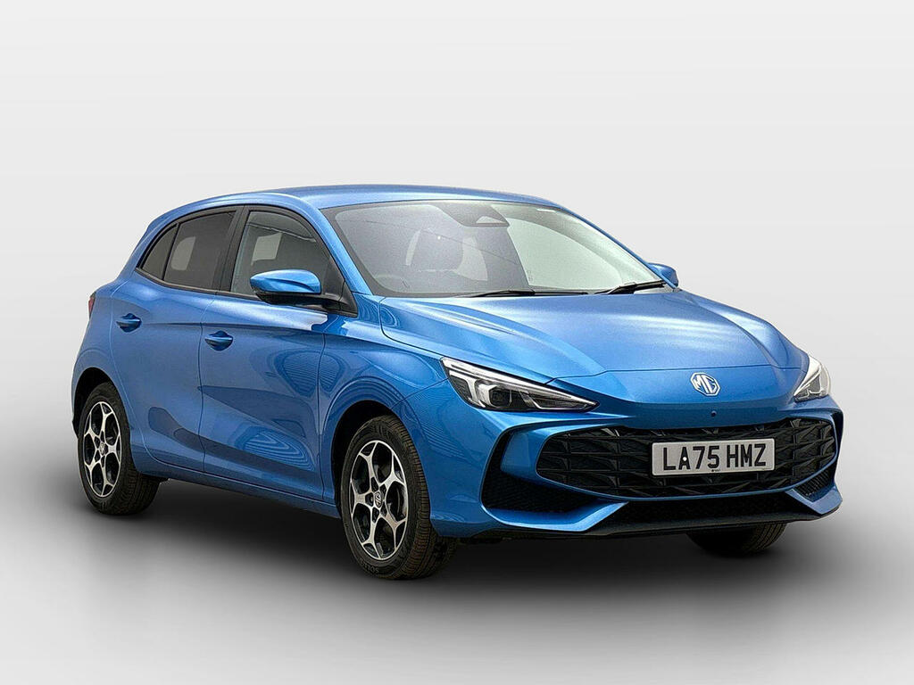 MG MG3 1.5 Hybrid Trophy Hatchback Hybrid Aut Blue