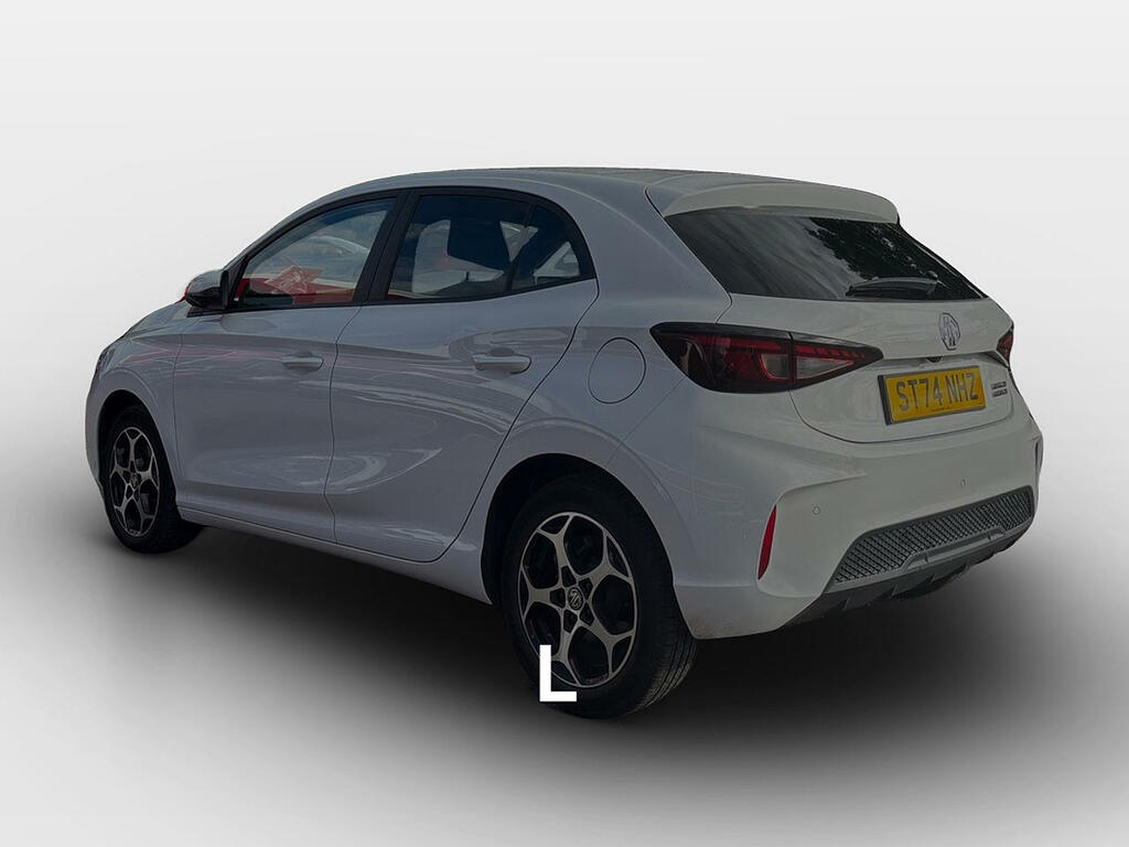 MG MG3 1.5 Hybrid Trophy Hatchback Hybrid Aut ST74NHZ White #4