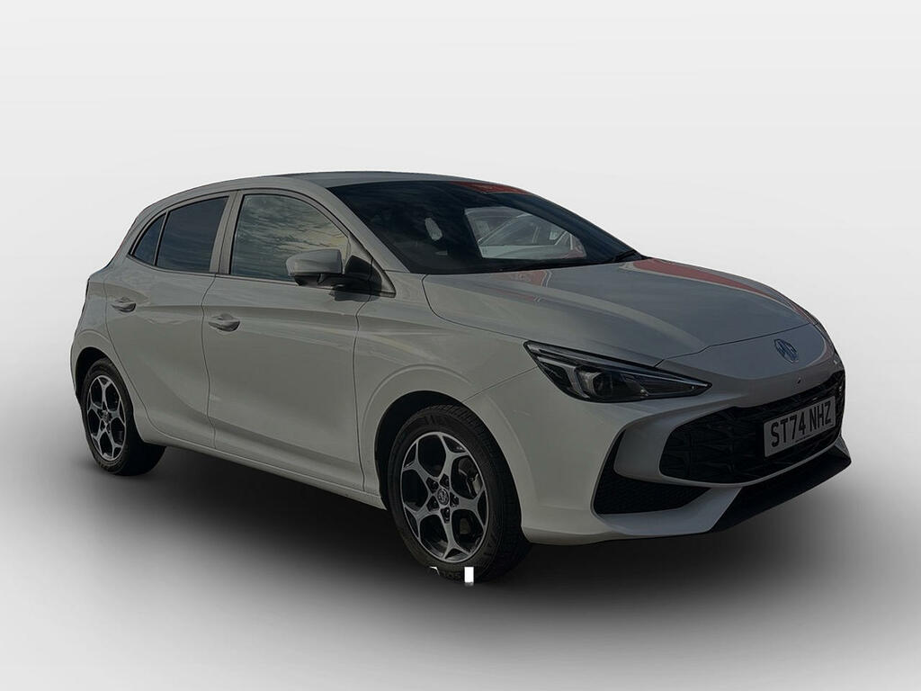 MG MG3 1.5 Hybrid Trophy Hatchback Hybrid Aut White