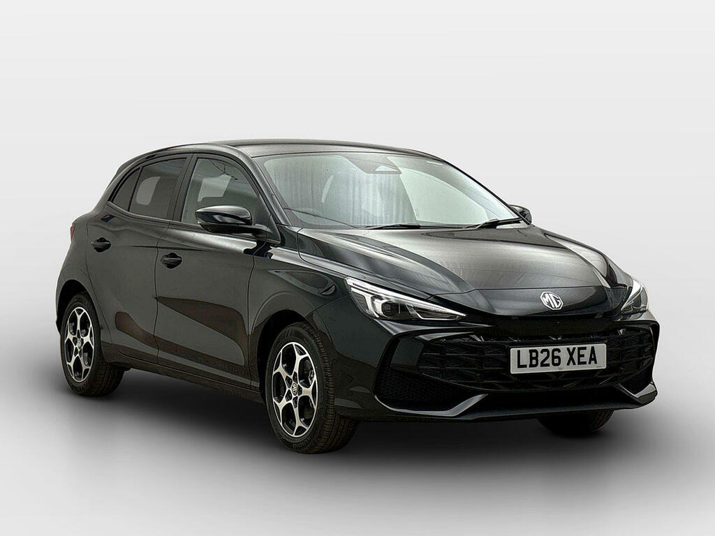 MG MG3 1.5 Hybrid Trophy Hatchback Hybrid Aut Black