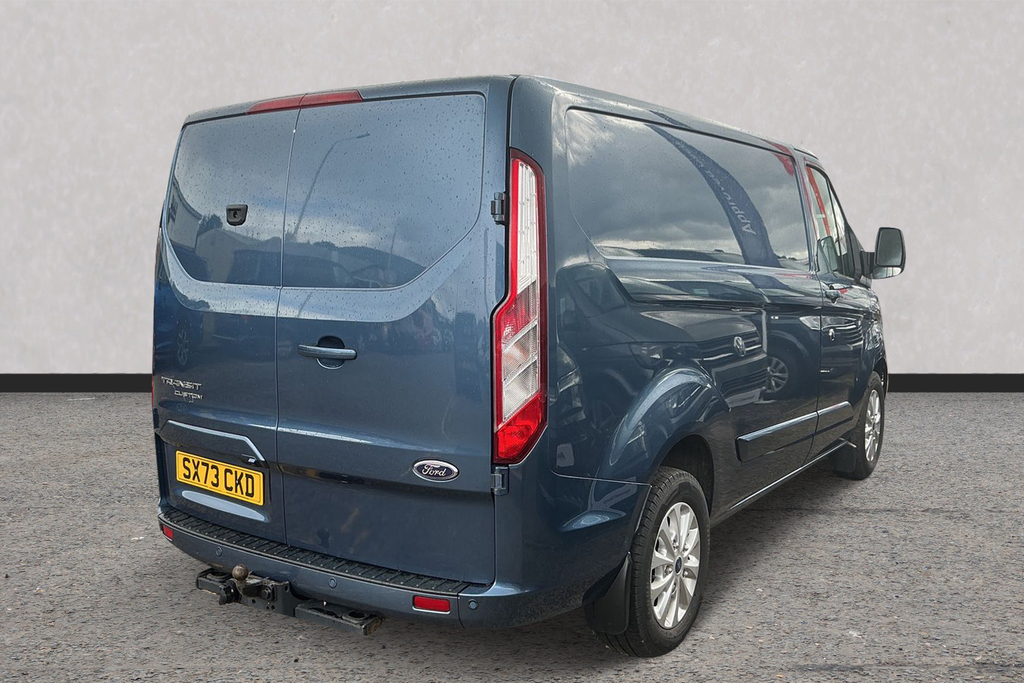 Ford Transit Custom 2.0 Ecoblue 130Ps Low Roof Limited Van SX73CKD Blue #3