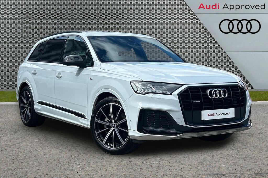 Audi Q7 Black Edition 50 Tdi Quattro 286 Ps Tiptronic White