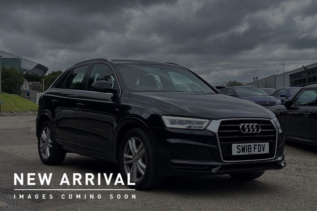 Audi Q3 1.4 Tfsi Cod S Line Edition S Tronic Euro 6 Ss SW18FDV Black