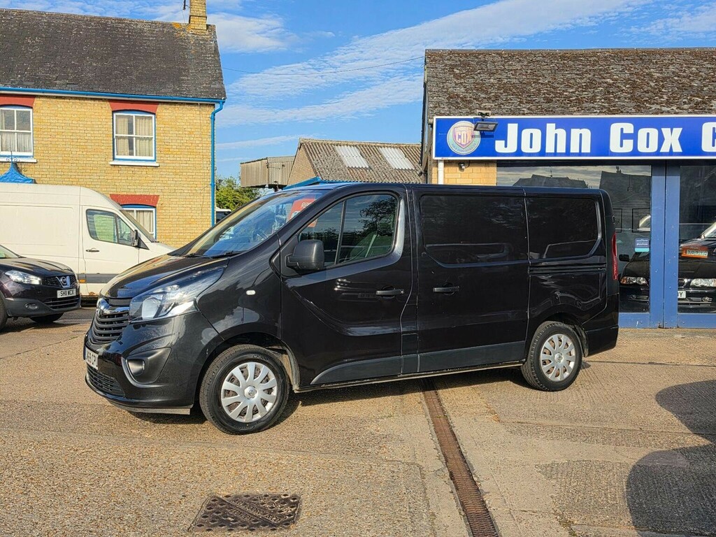 Vauxhall Vivaro Panel Van 1.6 Cdti 2700 Biturbo Ecotec Sportive L1 LM69CPU Black #4