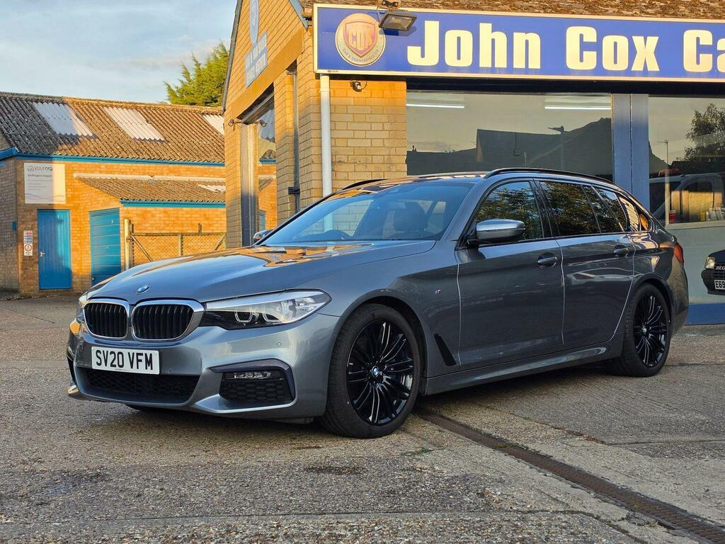 BMW 5 Series 3.0 530D M Sport Touring Euro 6 Ss Blue