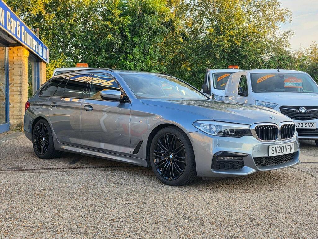 BMW 5 Series 3.0 530D M Sport Touring Euro 6 Ss Blue #2