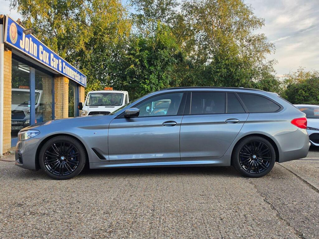 BMW 5 Series 3.0 530D M Sport Touring Euro 6 Ss Blue #5