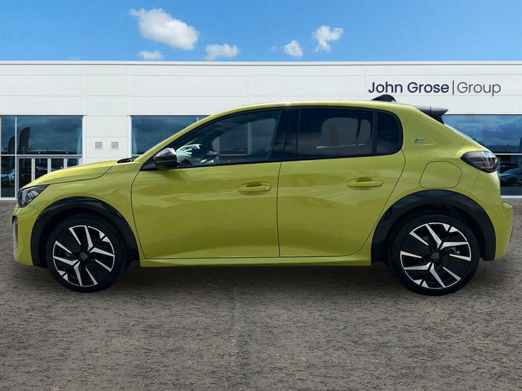 Peugeot e-208 115Kw Gt 51Kwh Hatchback AX73NKG Yellow #6