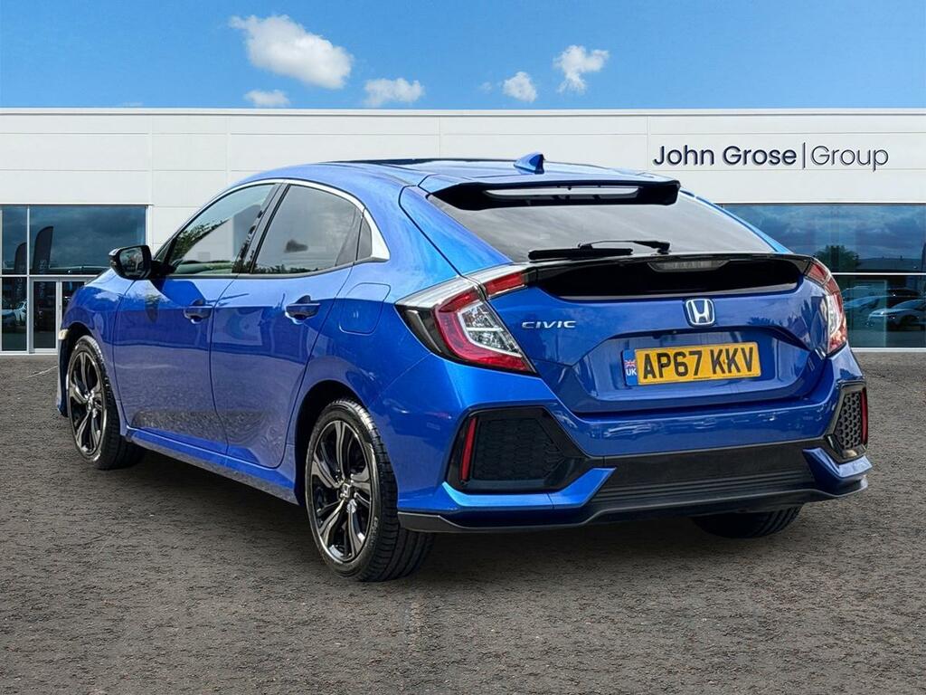 Honda Civic 1.0 Vtec Turbo Sr Hatchback AP67KKV Blue #5