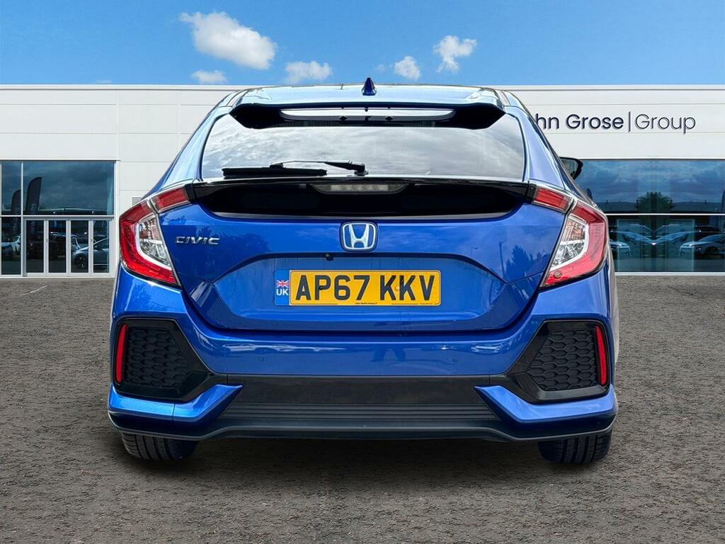 Honda Civic 1.0 Vtec Turbo Sr Hatchback AP67KKV Blue #4