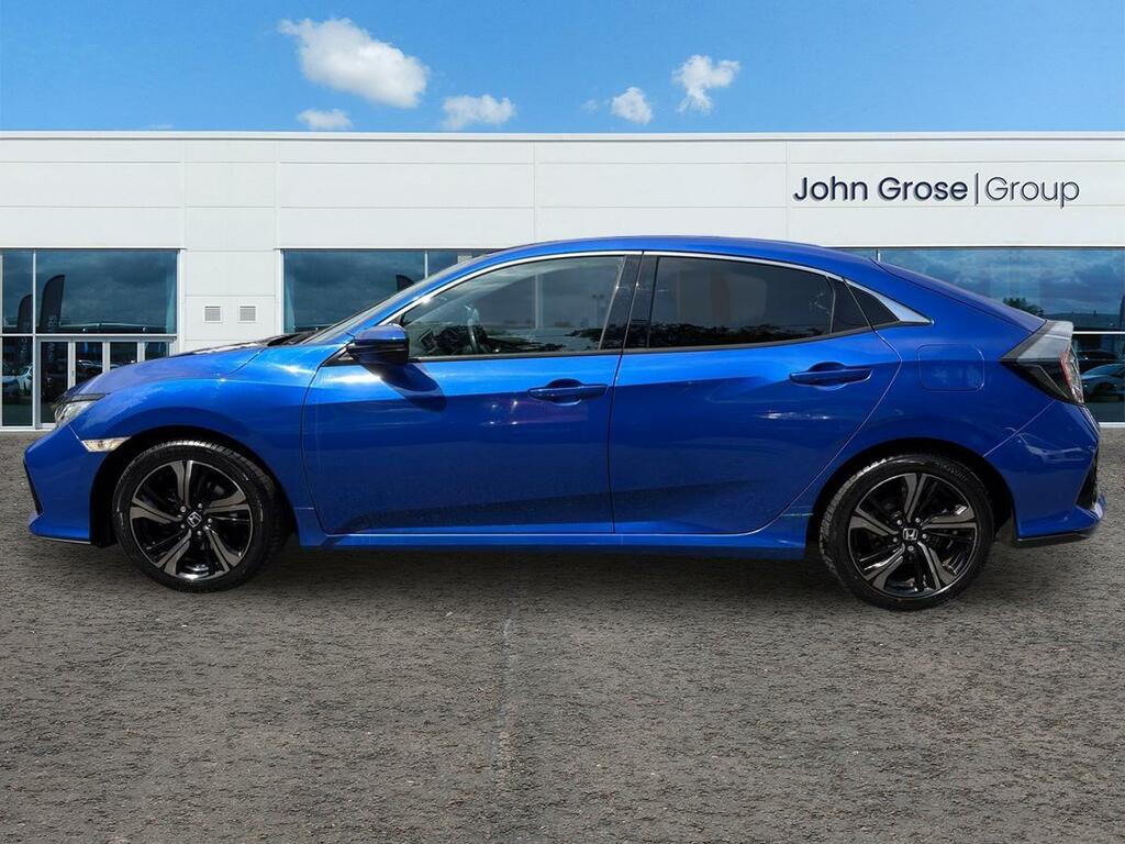 Honda Civic 1.0 Vtec Turbo Sr Hatchback AP67KKV Blue #6