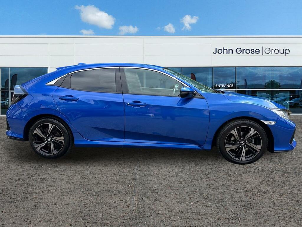 Honda Civic 1.0 Vtec Turbo Sr Hatchback AP67KKV Blue #2