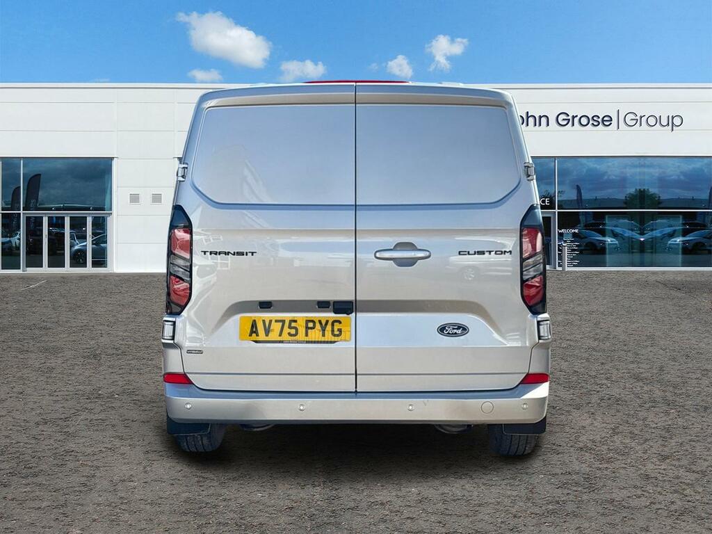 Ford Transit Custom 2.5 Phev 232Ps H1 Van Limited Panal Van Silver #4