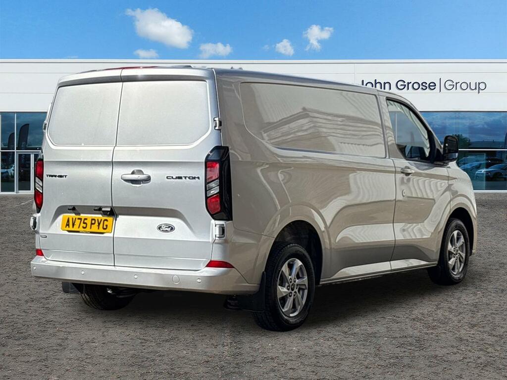 Ford Transit Custom 2.5 Phev 232Ps H1 Van Limited Panal Van Silver #3