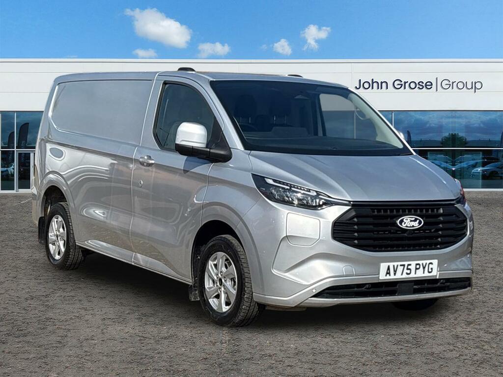 Ford Transit Custom 2.5 Phev 232Ps H1 Van Limited Panal Van Silver