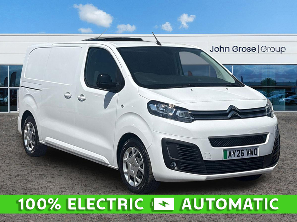 Citroen Dispatch 100Kw 75Kwh Van Driver 11Kw Panel Van White