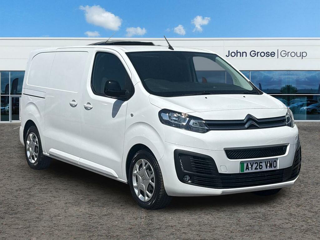 Citroen Dispatch 100Kw 75Kwh Van Driver 11Kw Panel Van White
