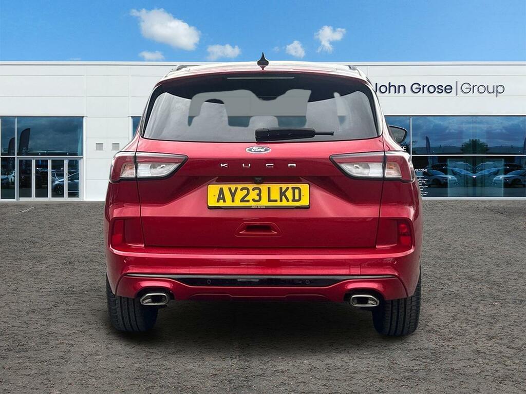 Ford Kuga 1.5 Ecoboost 150 St-line X Edition Estate AY23LKD Red #4