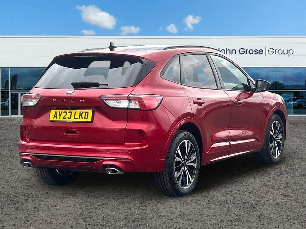 Ford Kuga 1.5 Ecoboost 150 St-line X Edition Estate AY23LKD Red #3
