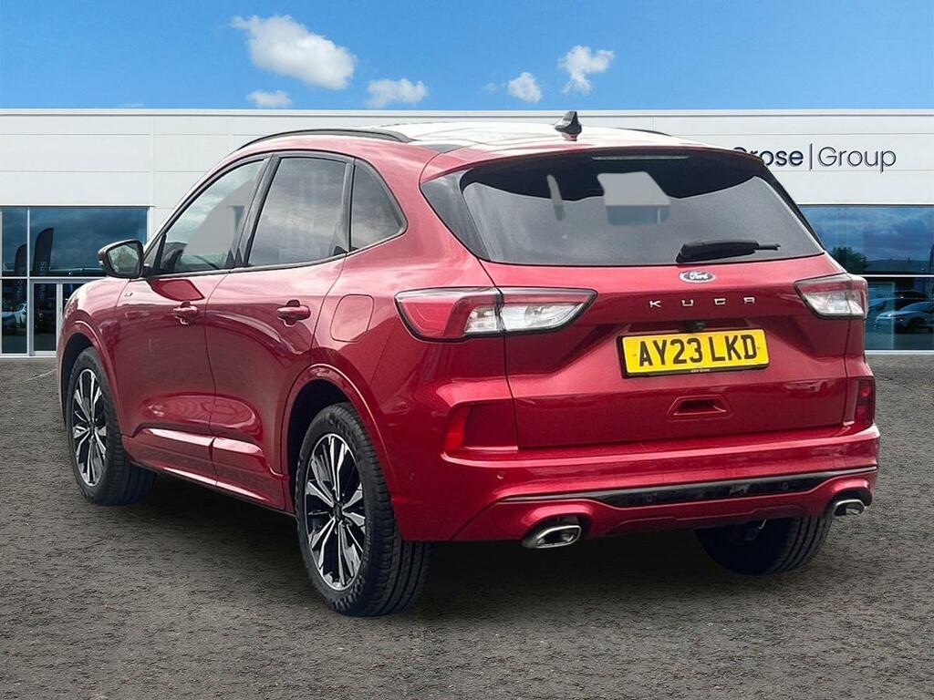 Ford Kuga 1.5 Ecoboost 150 St-line X Edition Estate AY23LKD Red #5