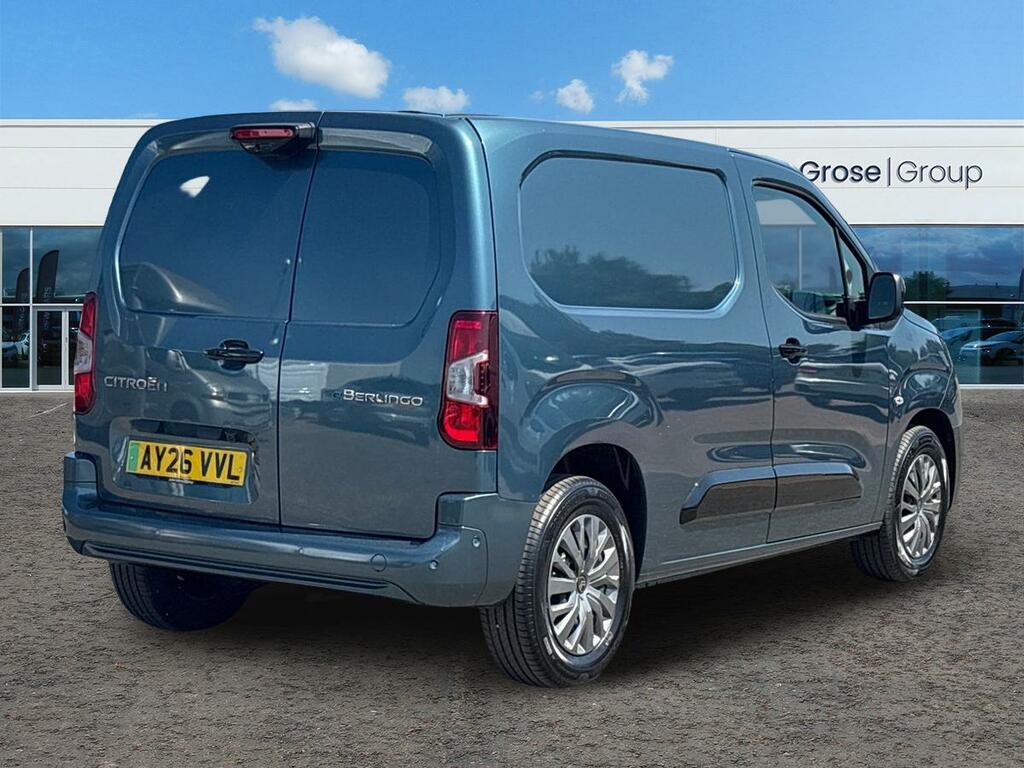 Citroen e-Berlingo 100Kw 52Kwh Van Driver Panel Van Blue #3